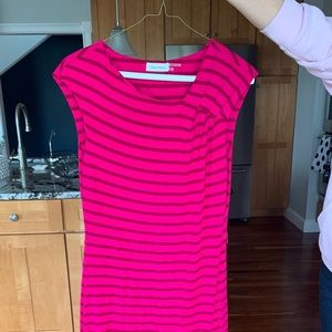 Pink Calvin Klein cotton dress